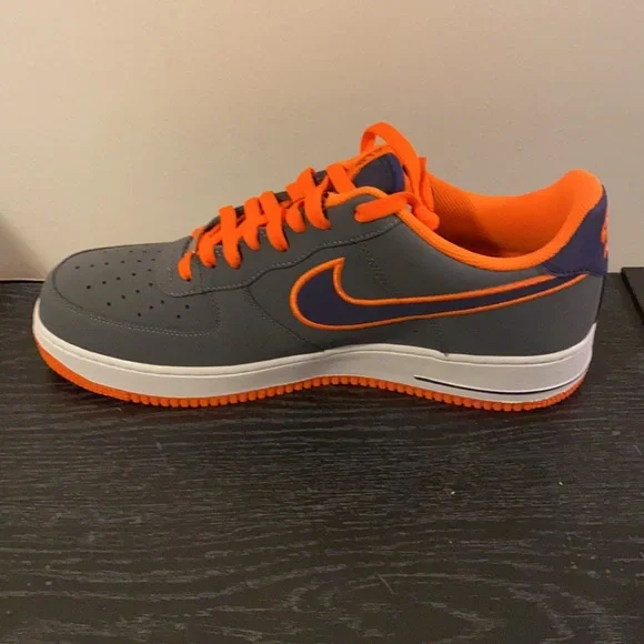 NIKE Air Force 1. 2012 Imperial Purple & Orange. Size 12.